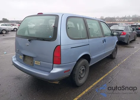 1995 Nissan Quest Xe/Gxe z USA, uszkodzony, nr VIN 4N2DN11W9SD830190